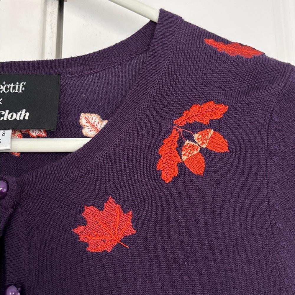ModCloth embroidered sweater - Picture 3 of 3